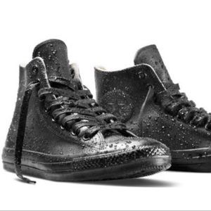Rubber Converse high tops